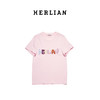 Herlian2025年夏季新品女士短袖彩色字母LOGO印花休闲TEE 商品缩略图4