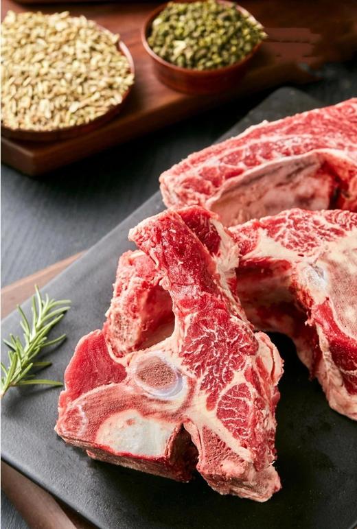 【顺丰包邮】99元秒杀5斤大黄鲜森阿根廷进口原切牛脊肋排肉界扛把子肥瘦相间贴骨带肉配料表干净基地直邮 商品图3