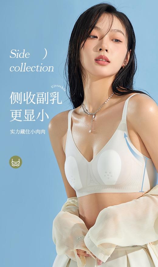 点此购买 华歌尔夏季女士凉皮文胸 艾 316395 商品图6