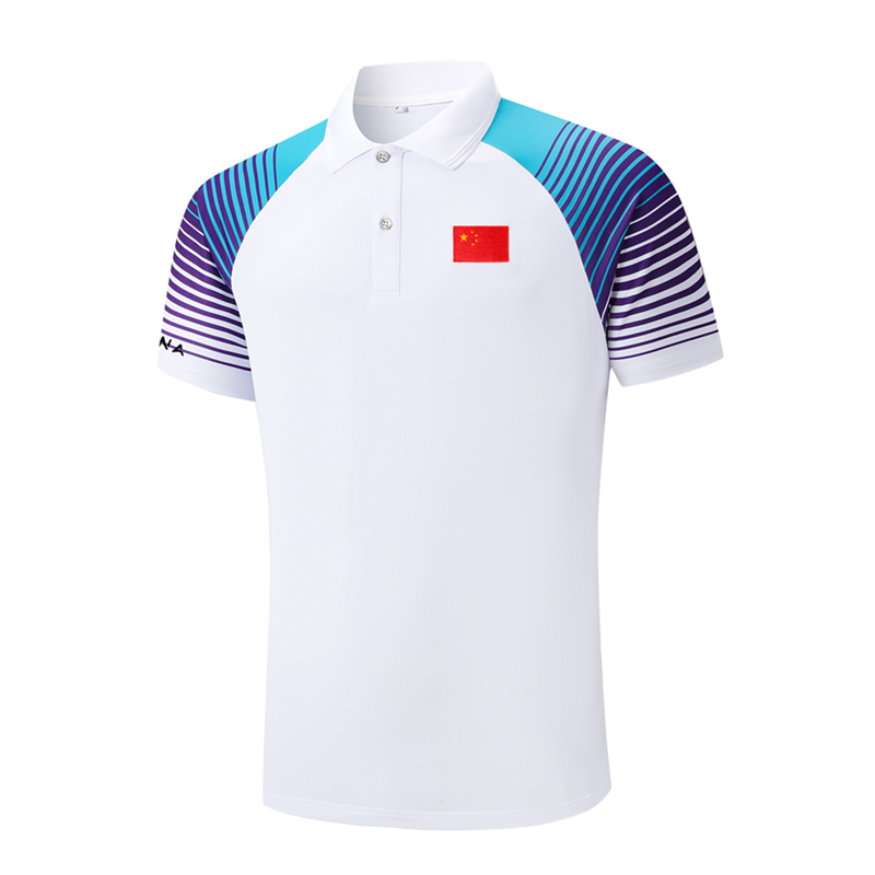 国家队夏季新款运动套装男女短袖T恤训练服POLO衫短裤