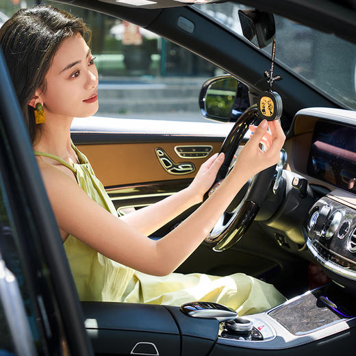 大英博物馆 盖亚·安德森猫系列 车用香氛香盒挂饰香薰车载 青柠罗勒 隐凡之花 商品图12