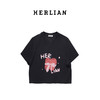 Herlian2025年春夏新品一颗苹果蝴蝶结系带印花TEE短袖 商品缩略图4