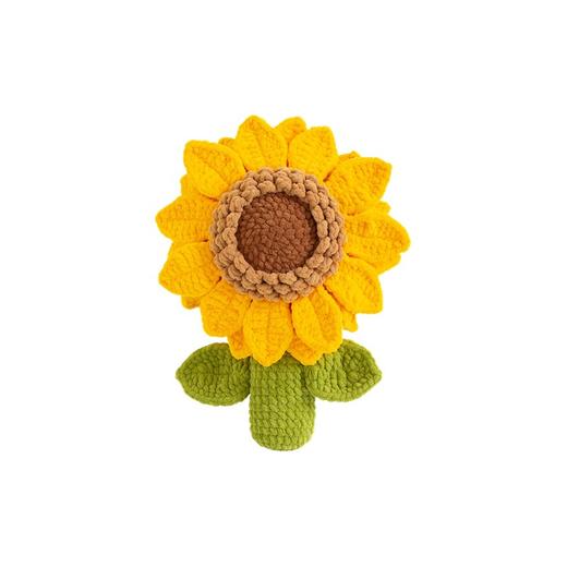 苏苏姐家花朵抱枕手工DIY编织钩针毛线团自制抱枕材料包预 商品图3