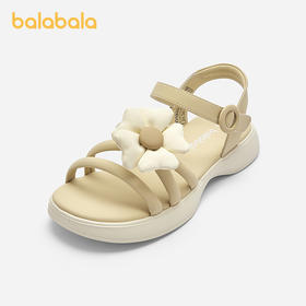 【商场同款】巴拉巴拉童鞋女童凉鞋甜美文艺沙滩鞋子2025夏季新款