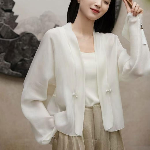 禅意亚麻籽莱赛尔裙裤 | 腿粗胯宽全挡住，柔软凉爽透气，时髦精早早穿上【3-5天发货】 商品图2