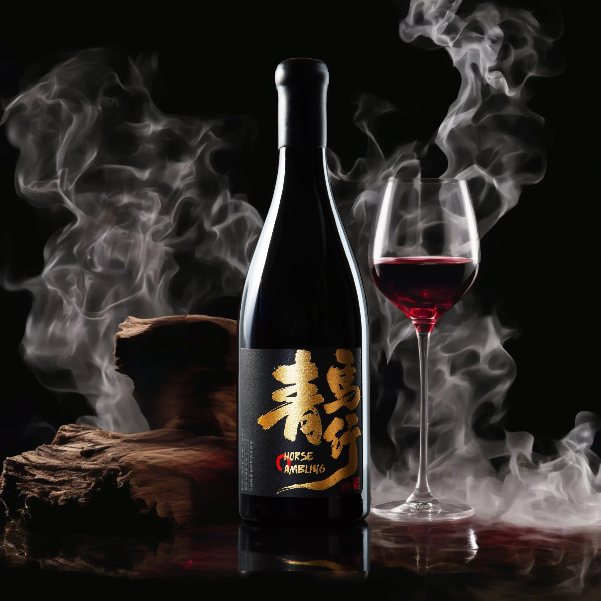 青马行 西拉赤霞珠 陈酿干红葡萄酒 750mL(2022)