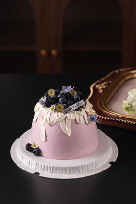 洛可可蓝莓蛋糕