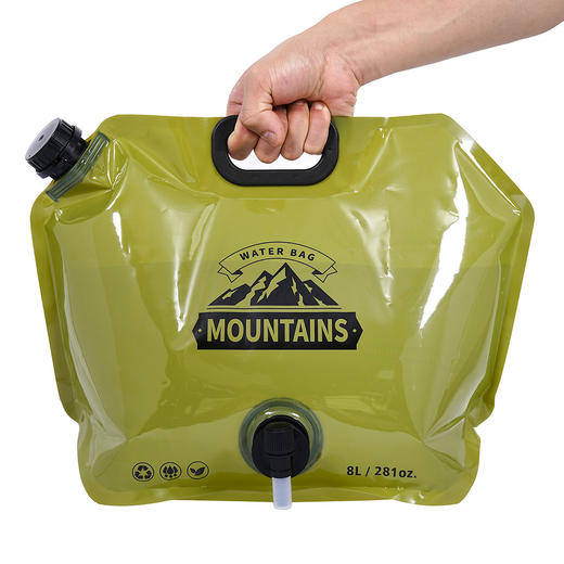 【户外便携！可折叠储水袋】加厚便携式水袋 露营储蓄户外水袋  登山春游野餐徒步烧烤折叠旅游软体储水大容量水袋 商品图6