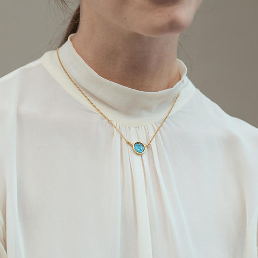 北京仓｜Joidart-BATLLÓ-蓝色 Murano玻璃 项链［西班牙设计师］ 商品图0