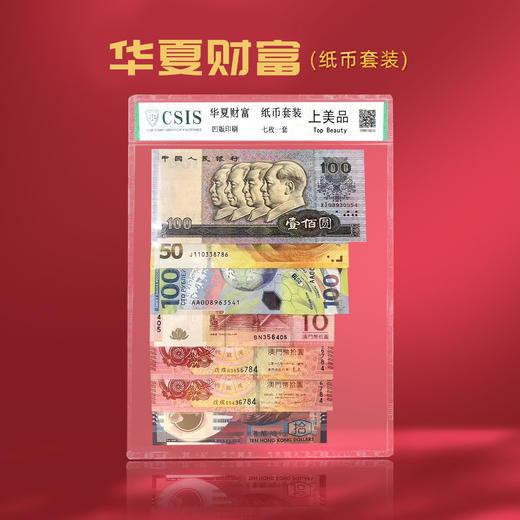 华夏财富纸币套装封装版 商品图0