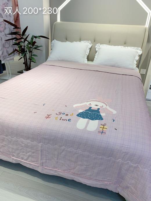 松植屋全棉纱布空调被双层纱布棉花夏被 200*230cm精选新疆长绒棉夏季薄款被子 商品图7