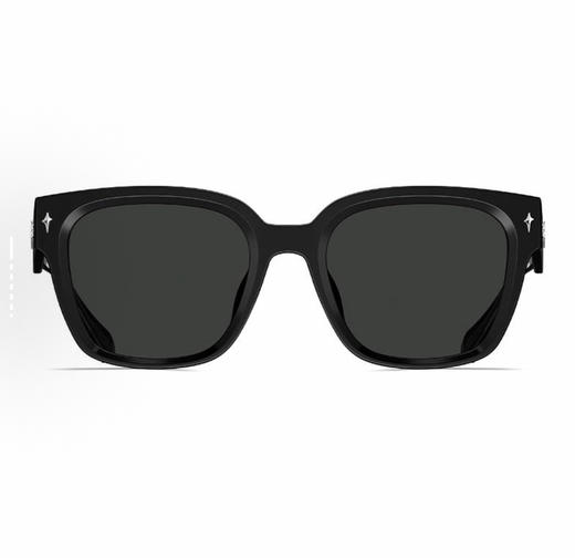 MOLSION陌森MS3129 防晒防紫外线偏光墨镜 休闲前卫潮流高级感方框 高清尼龙镜片 板材镜架 方形 太阳眼镜 男女同款情侣款 商品图2