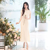 IWY/法式名媛短袖新款白色连衣裙女夏季正式场合包臀西装裙Q14337 商品缩略图0