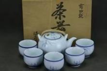 日本青花茶具一套 商品图0