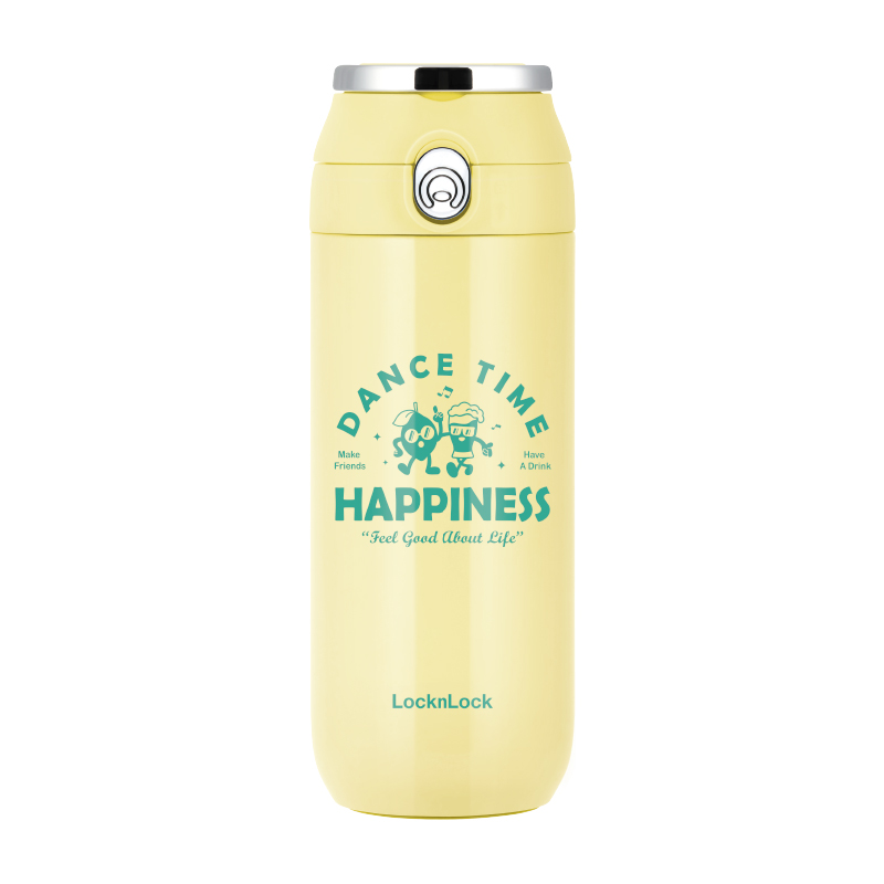 LHC3331YEL 乐扣乐扣 弹跳盖保温杯（黄色）