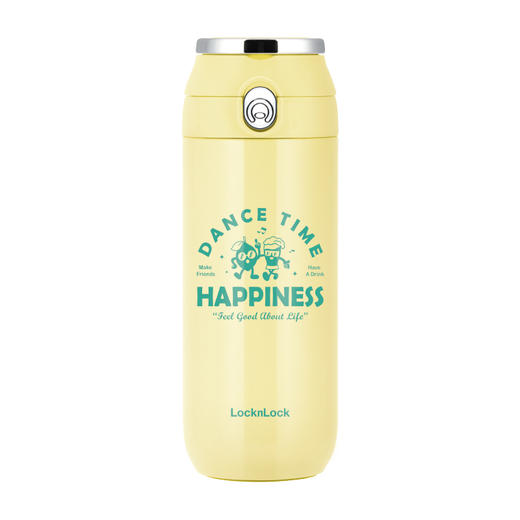 LHC3331YEL 乐扣乐扣 弹跳盖保温杯（黄色） 商品图0