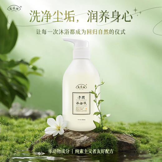 孝菇林净润沐浴液 氨基酸植物源配方酵素成分清洁滋润肌肤甜橙精油【京东快递送货上门】 商品图0