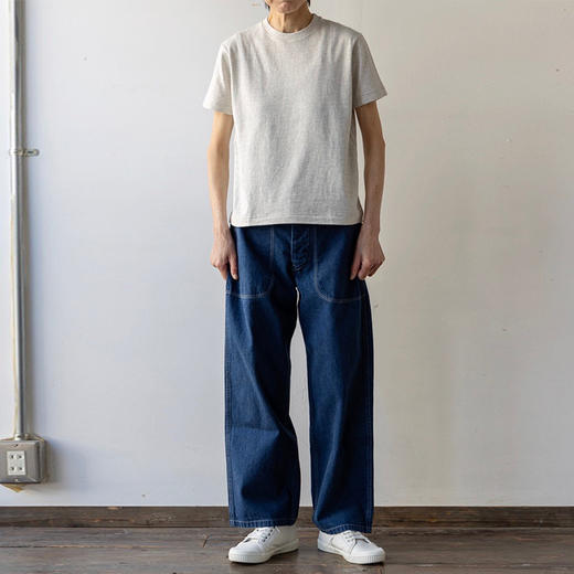 YAECA Tee 中性款丝棉圆领短袖T恤 商品图1