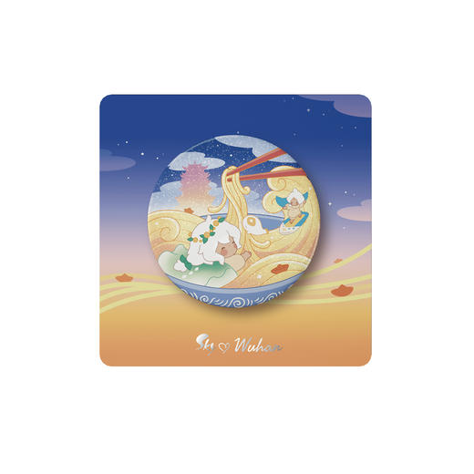 【城市系列】Sky纽扣徽章 - 百味戏湖 商品图5