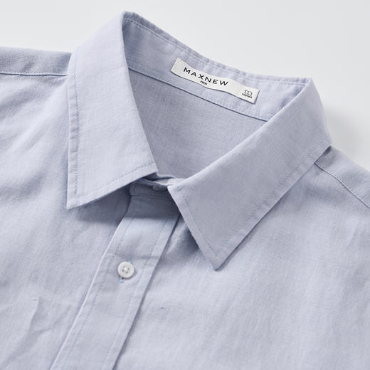 【衬衫】棉麻翻领短袖衬衫 1P2111302 商品图4