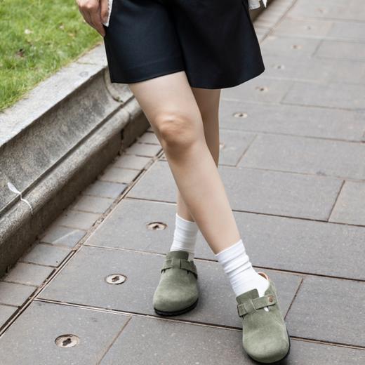 Sacha勃肯鞋|一踩就出门！牛反绒+软木底，舒适好穿，暴走不累 商品图9