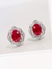 2.31ct刻面红宝石耳钉 商品缩略图1
