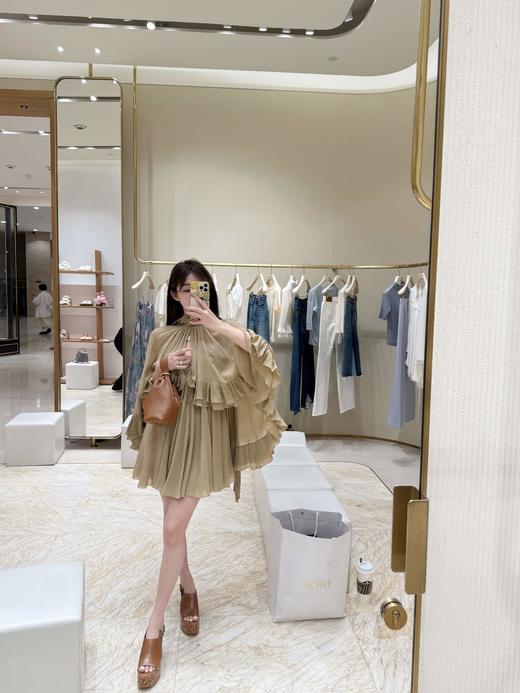 清仓捡漏 LINCHAOZHANG私服定制系列【飞鸟集】   LQ250026斗篷吊带裙LC250048雪纺斗篷上衣 商品图0