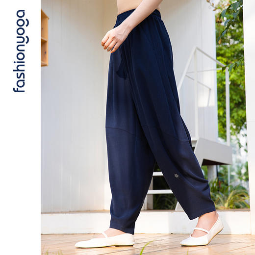 FM15921禅风宽松阔腿裤 商品图4