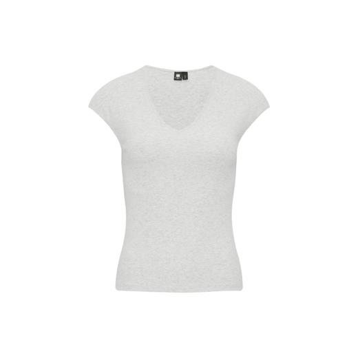 oneupV领修身短袖上衣 商品图9