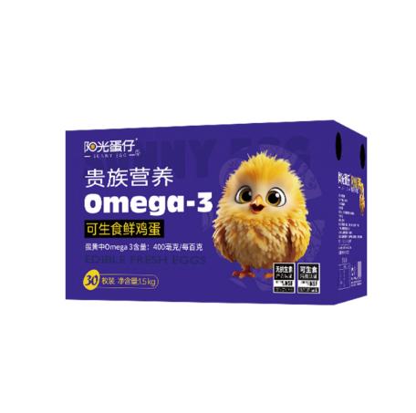 阳光蛋仔-可生食Ω-3鲜鸡蛋 商品图0