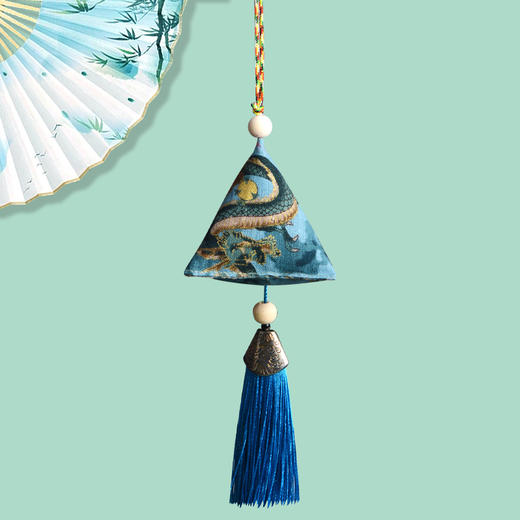 五只装【端午节国风香包】端午粽子礼品 艾草驱蚊车载挂件粽子香包挂件 商品图7