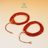 DS925南红项链-老型珠diy三圈手串约5*4mm 商品缩略图0