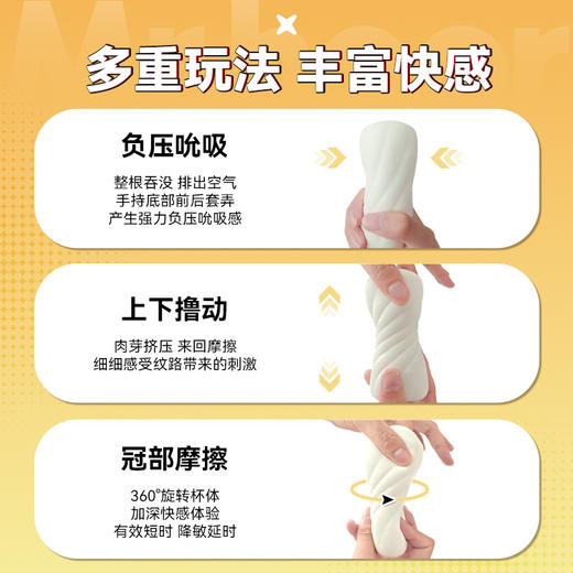 Mr.heer荷尔先生新升级飞机蛋【超紧教练 健硕体育生款】 商品图2