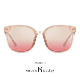 海伦凯勒H2210新款太阳眼镜女经典酷感黑超墨镜男女防紫外线