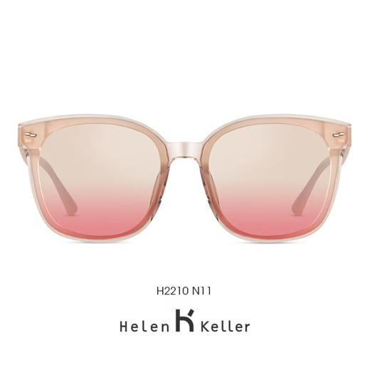 海伦凯勒H2210新款太阳眼镜女经典酷感黑超墨镜男女防紫外线 商品图0