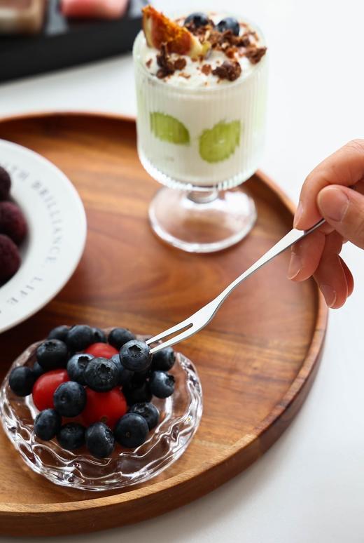 【醒粉福利14.9元2盒共20支赫本·木风不锈钢水果叉套装 （10支/盒）不管是吃水果、糕点都很合适  出门旅行、野餐都可以带着 商品图2