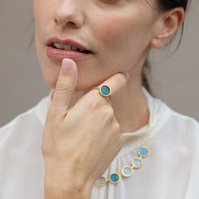 北京仓｜Joidart-BATLLO-蓝色 Murano玻璃 戒指［西班牙设计师］