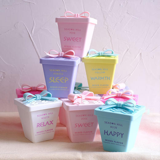 【色彩治愈系列香薰~】色彩无火香薰精油香膏 婚礼伴手礼 生日礼品香熏香氛 空气清新剂-QQ 商品图0