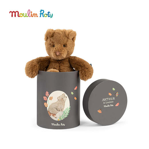 Moulin Roty 粉色小老鼠安娜玩偶礼盒 法式玩偶 适合年龄0岁+  667032 商品图7