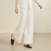 【舒适棉麻面料】文艺气质压褶直筒裤女夏季宽松阔腿裤V1150687 商品缩略图2