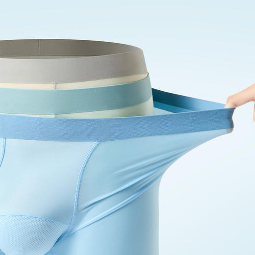 【48小时内发货】完型-无痕冰肌男士内裤 商品图4