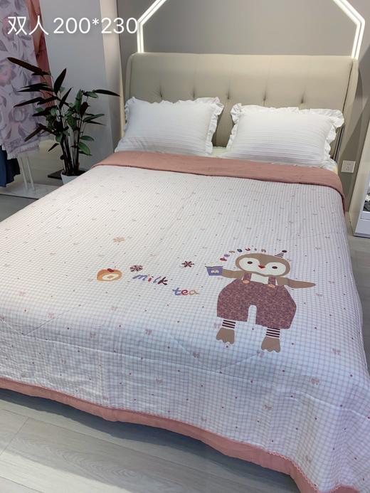 松植屋全棉纱布空调被双层纱布棉花夏被 200*230cm精选新疆长绒棉夏季薄款被子 商品图6