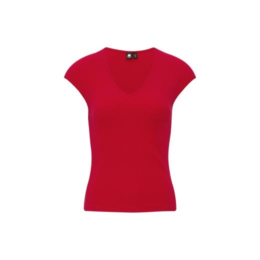 oneupV领修身短袖上衣 商品图10