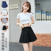 夏季新款韩版高腰运动女百褶裙防走光百搭显瘦jk学院风半身短裙 商品缩略图0