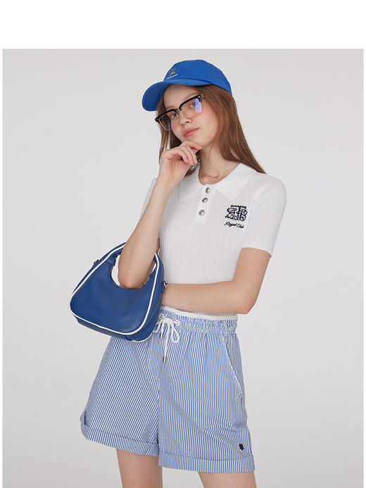 Teenie Weenie小熊字母毛衣女夏季女毛衫TTKW252505W 商品图1