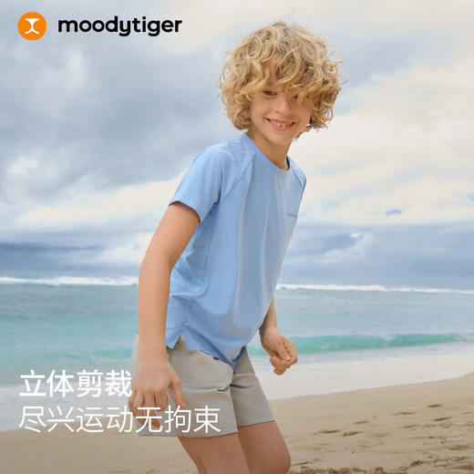 【DR暑假】moodytiger男童短袖T恤年夏季清凉凉感短袖22110101 商品图3