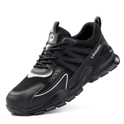 蓝鸥盾夏季款劳保鞋男防砸防刺安全鞋钢包头工作鞋轻便透气 商品图7