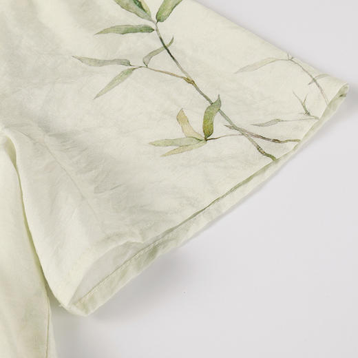 奢姿大码女装2025夏季气质立领拼接连衣裙胖妹妹改良旗袍时尚裙子9952853275 商品图3