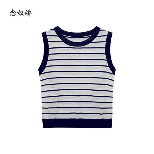 【商场同款】CNK5593“无袖海魂衫”  毫不费力拿捏夏日氛围感 透气凉爽好搭配 商品图6