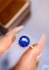 4.06ct刻面蓝宝石戒指 商品缩略图0